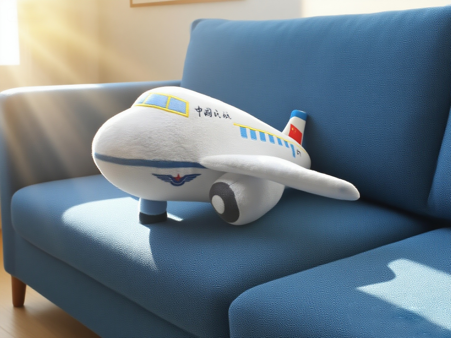 毛绒飞机大玩具